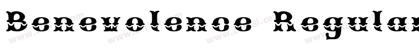 Benevolence Regular字体转换 Benevolence Regular字体转换